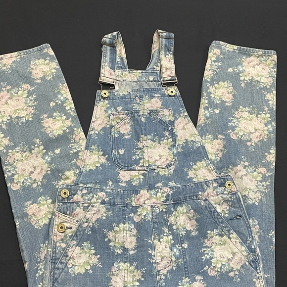 April Cornell Pastel Floral Women's Overalls - Picture 8 of 9